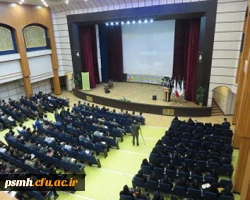 در مراسمی با شکوه از دانشجویان ورودی جدید دانشگاه فرهنگیان استان همدان استقبال به عمل آمد 7