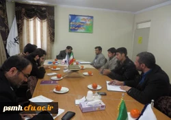 اولین جلسه اعضای شورای صنفی، رفاهی دانشجویان با ریاست و معاونین پردیس