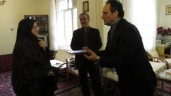 آقای دکتر مهر محمدی دیدار با خانواده شهدا 4