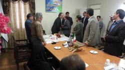 آقای دکتر مهر محمدی دیدار با کارکنان پردیس 3