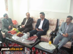 تجلیل از همکار محترم آقای محمد وفایی جانباز 50%