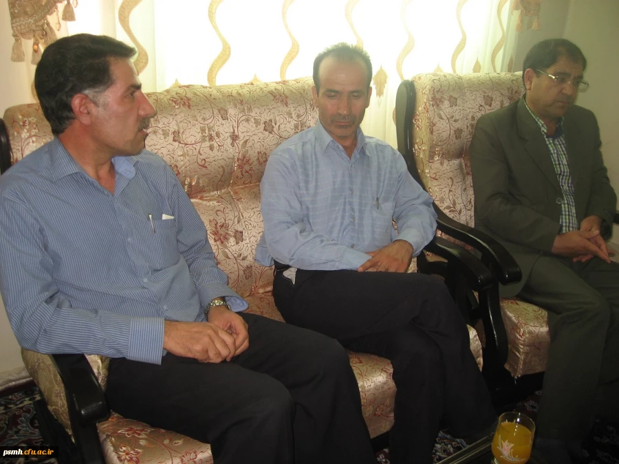 تجلیل از همکار محترم آقای محمد وفایی جانباز 50%