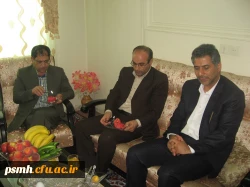 تجلیل از همکار محترم آقای محمد وفایی جانباز 50%