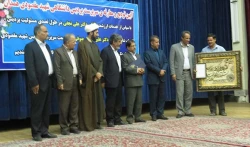 آیین تکریم و معارفه سرپرست پردیس شهید مقصودی همدان