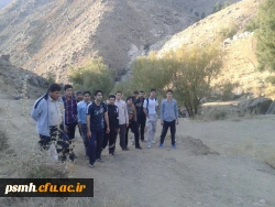 کوه پیمایی اعضای بسیج دانشجویی