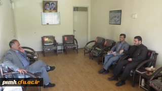 دیدار مدیر هسته گزینش استان با دکتر صوفی
