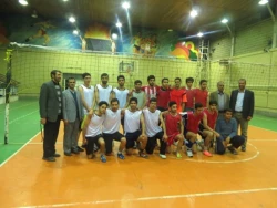 فینال مسابقات والیبال را باعنوان جام ولایت