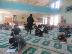 برگزاری آزمون کتابخوانی از کتاب 