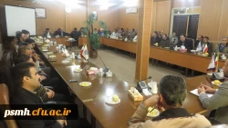 تشکیل جلسه ی اداری پردیس با حضور همه ی کارکنان