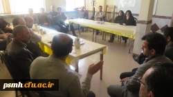 جلسه ی هماهنگی امتحانات با حضورعوامل اجرایی