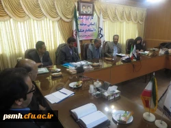 تشکیل جلسه ی کارگروه منابع انسانی منطقه 10 کشور در پردیس شهید مقصودی همدان