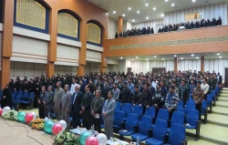 مراسم جشن استقبال از دانشجویان جدید الورود