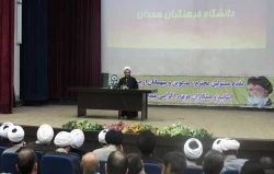 آیین معارفه ی مسئول محترم نهاد نمایندگی مقام معظم رهبری(مدظله العالی) در پردیس های استانی دانشگاه فرهنگیان همدان