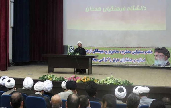 آیین معارفه ی مسئول محترم نهاد نمایندگی مقام معظم رهبری(مدظله العالی) در پردیس های استانی دانشگاه فرهنگیان همدان