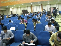 حضور چشمگیر دانشجو معلمان در آخرین روز از مسابقات فرهنگی، هنری و قرآنی مرحله ی استانی