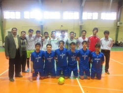 برگزاری یک دوره مسابقه فوتسال با حضور32 تیم به مناسبت هفته ی آموزش