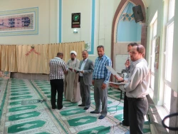 تقدیر از منتخبین مرحله ی استانی  بیست و پنجمین جشنواره ی فرهنگی بخش هنری ، علمی، ادبی و فناوری