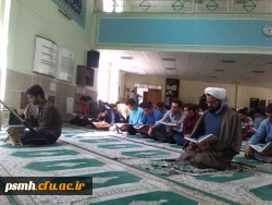 تلاوت کلام نور و هدیه ثواب آن به روح پاک حاجیان به دیار باقی شتافته در حادثه منا