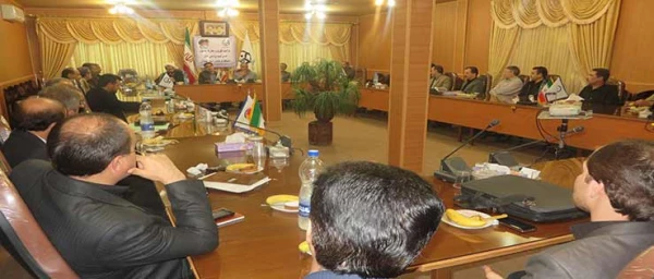 مراسم معارفه مسئول حراست پردیس های استان همدان