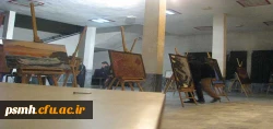 برگزاری نمایشگاه آثار هنری اعضای محترم هیأت علمی و غیر هیأت علمی و دانشجویان