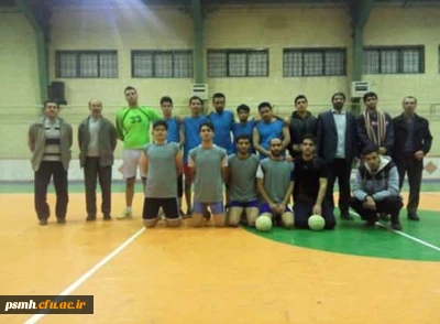 برگزاری فینال مسابقه ی هندبال