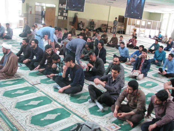 مراسم شهدای مدافع حرم