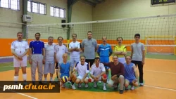 فینال مسابقات والیبال جام هفته ی معلم بین تیم های استادان وهمکاران