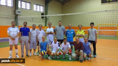 فینال مسابقات والیبال جام هفته ی معلم بین تیم های استادان وهمکاران