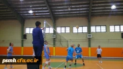 فینال مسابقات والیبال جام هفته ی معلم بین تیم های استادان وهمکاران