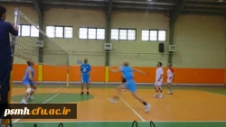 فینال مسابقات والیبال جام هفته ی معلم بین تیم های استادان وهمکاران