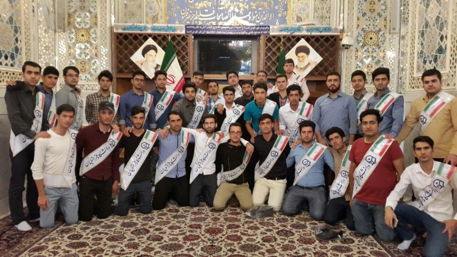 اعزام 54 نفر از دانشجومعلمان ورودی 1391 پردیس شهید مقصودی، برای شرکت در جشن دانش آموختگی، به مشهد مقدس ( طرح پیمان با امام رئوف)