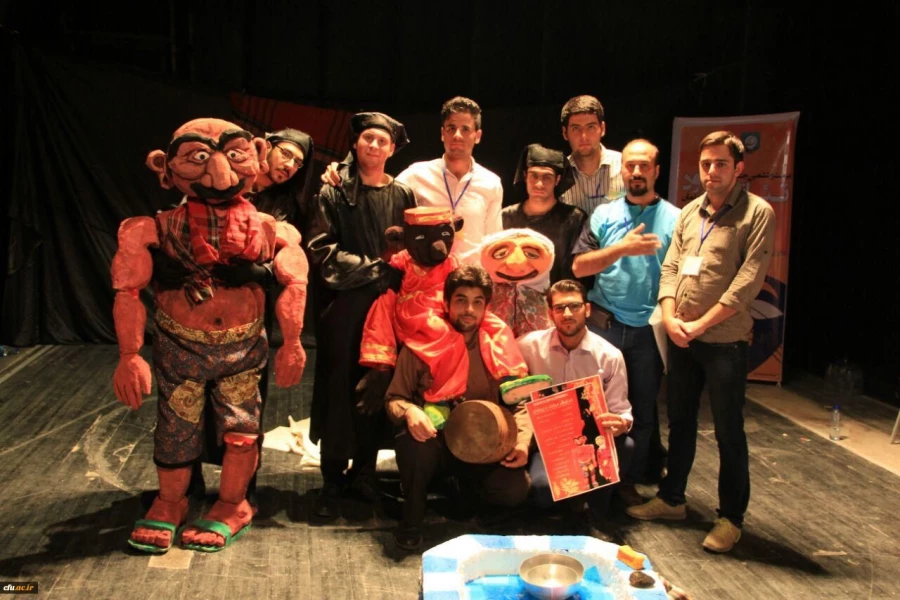 افتخار آفرینی دانشجو معلمان پردیس شهید مقصودی همدان ( گروه نمایش عروسکی)