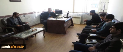 در دفتر معاونت محترم هماهنگی دانشگاه فرهنگیان همدان برگزار شد:

اولین جلسه هماهنگی انجمن های ورزشی دانشجویی پردیس شهید مقصودی همدان