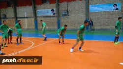 برگزاری یک دوره مسابقه ی دوستانه فوتسال ،بین تیم فوتسال پردیس شهید مقصودی وتیم منتخب  فوتسال دانشگاه آزاد همدان به مناسبت فرا رسیدن هفته ی وحدت و روز میلاد با سعادت رسول اکرم (ص)