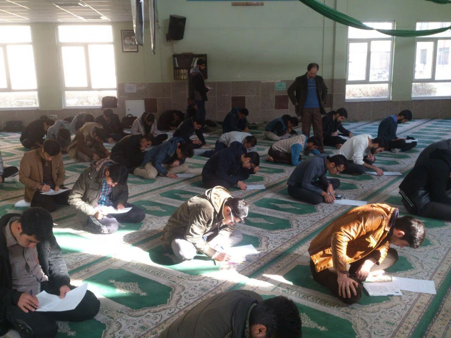 برگزاری مسابقه ی کتابخوانی نگین آفرینش به روایت تصویر