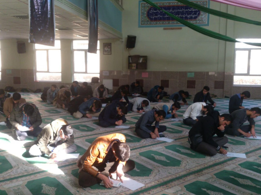 برگزاری مسابقه ی کتابخوانی نگین آفرینش به روایت تصویر