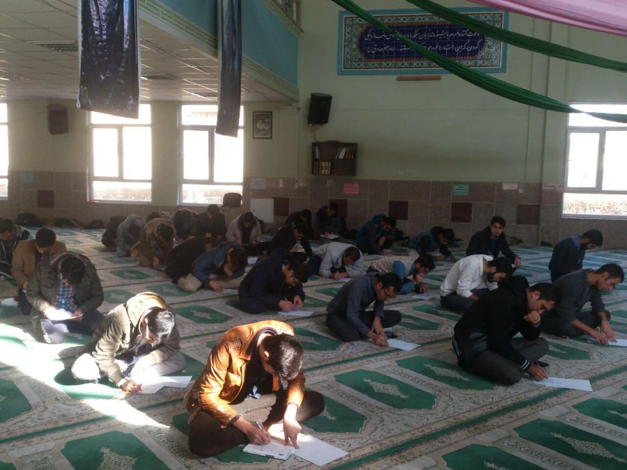 برگزاری مسابقه ی کتابخوانی نگین آفرینش به روایت تصویر