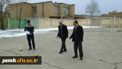 مسابقه مهارتی پنالتی فوتسال بین استادان وهمکاران