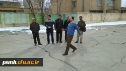 مسابقه مهارتی پنالتی فوتسال بین استادان وهمکاران