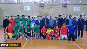 برگزاری مسابقات ورزشی فوتسال جام هفته ی معلم