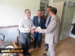 تجلیل از همکاران جانباز در سالروز ولادت حضرت ابوالفضل(ع) با یادی از همکار جانباز، مرحوم رمضانعلی جعفری صفا