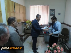 تجلیل از همکاران جانباز در سالروز ولادت حضرت ابوالفضل(ع) با یادی از همکار جانباز، مرحوم رمضانعلی جعفری صفا