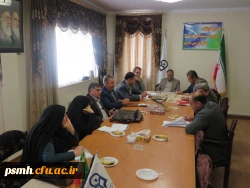 جلسه هماهنگی و برنامه ریزی ستاد برگزاری همایش هفته آموزش و روز معلم به میزبانی پردیس شهید مقصودی همدان