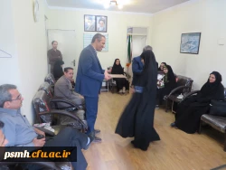 در مراسمی با حضور استاد و دانشجویان عضو کمیته تدریس پژوهی پردیس شهید باهنر از سرپرست دانشگاه فرهنگیان همدان و معاونین ایشان تقدیر به عمل آمد.