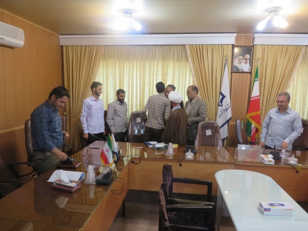 جلسه تکریم و معارفه ی مسئول بسیج دانشجویی پردیس شهید مقصودی همدان برگزار شد