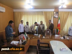 جلسه تکریم و معارفه ی مسئول بسیج دانشجویی پردیس شهید مقصودی همدان برگزار شد