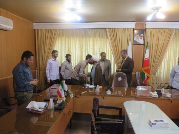 جلسه تکریم و معارفه ی مسئول بسیج دانشجویی پردیس شهید مقصودی همدان برگزار شد