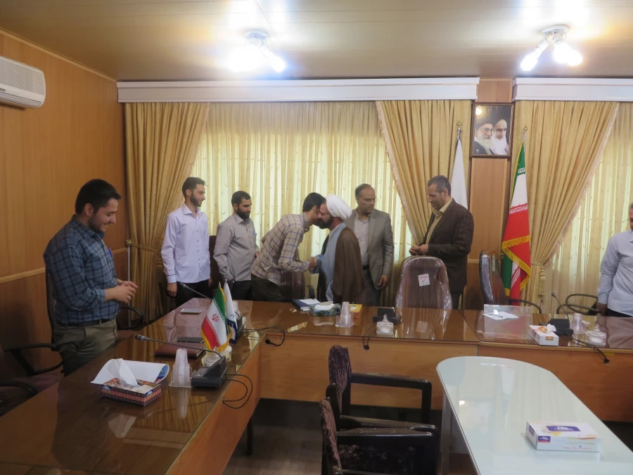 جلسه تکریم و معارفه ی مسئول بسیج دانشجویی پردیس شهید مقصودی همدان برگزار شد