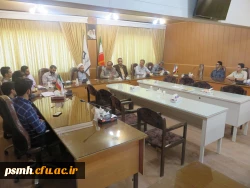 جلسه تکریم و معارفه ی مسئول بسیج دانشجویی پردیس شهید مقصودی همدان برگزار شد