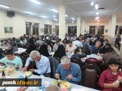 ضیافت افطاری همکاران دانشگاه فرهنگیان همدان